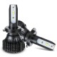 F3 Car LED Headlights Bulbs 120 Degree Lighting 6000K 12V 3000LM Waterproof 9005 9006 H1 H11 H7 2Pcs