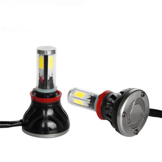 G5 4 Sides 80W 8000LM COB LED Car Headlights H8/H9/H11 9005 9007 880 Fog Lamps 9-36V 6000K 2PCS G5 4 Sides 80W 8000LM COB LED Car Headlights H8/H9/H11 9005 9007 880 Fog Lamps 9-36V 6000K 2PCS