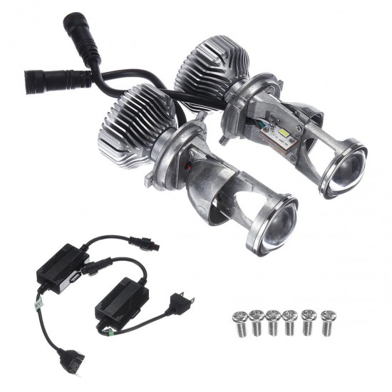 G6 H4 LED Headlights with Mini Projector Lens 70W Clear Hi-lo Dual Beam Pattern Headlamp 2PCS for RHD Car Motorcycle G6 H4 LED Headlights with Mini Projector Lens 70W Clear Hi-lo Dual Beam Pattern Headlamp 2PCS for RHD Car Motorcycle