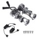 G6 H4 LED Headlights with Mini Projector Lens 70W Clear Hi-lo Dual Beam Pattern Headlamp 2PCS for RHD Car Motorcycle G6 H4 LED Headlights with Mini Projector Lens 70W Clear Hi-lo Dual Beam Pattern Headlamp 2PCS for RHD Car Motorcycle