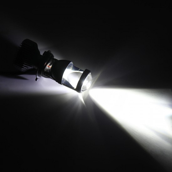 G6 H4 LED Headlights with Mini Projector Lens 70W Clear Hi-lo Dual Beam Pattern Headlamp 2PCS for RHD Car Motorcycle G6 H4 LED Headlights with Mini Projector Lens 70W Clear Hi-lo Dual Beam Pattern Headlamp 2PCS for RHD Car Motorcycle