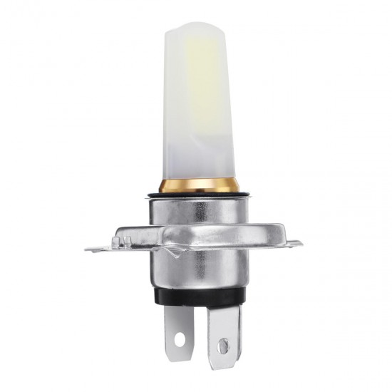 H4 COB 48SMD LED Car Motorcycle Headlights Hi/Lo Beam Bulb 4W 906LM White 12-24V 6000K