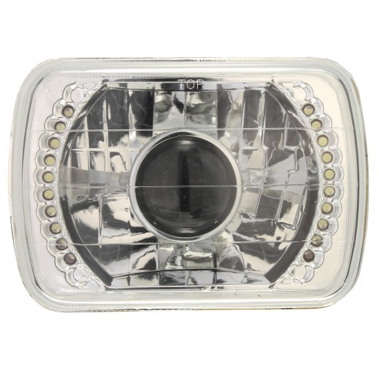 H6014/H6052/H6054 Chrome 7x6 LED Ring Projector Headlight Conversion Kit H6014/H6052/H6054 Chrome 7x6 LED Ring Projector Headlight Conversion Kit