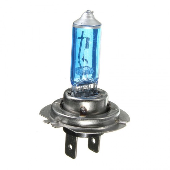 H7 Car HaloHeadlights Light Bulb Lamps 55W 12V 6300K White 2Pcs