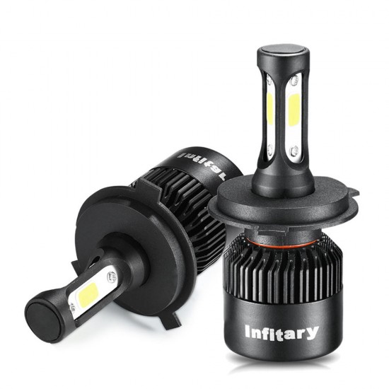S2 Car COB LED Headlights Bulbs Fog Lamp H1 H3 H4 H7 H11 9005 9006 12V-24V 72W 8000LM 6500K White S2 Car COB LED Headlights Bulbs Fog Lamp H1 H3 H4 H7 H11 9005 9006 12V-24V 72W 8000LM 6500K White