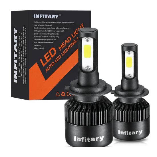 S2 Car COB LED Headlights Bulbs Fog Lamp H1 H3 H4 H7 H11 9005 9006 12V-24V 72W 8000LM 6500K White S2 Car COB LED Headlights Bulbs Fog Lamp H1 H3 H4 H7 H11 9005 9006 12V-24V 72W 8000LM 6500K White