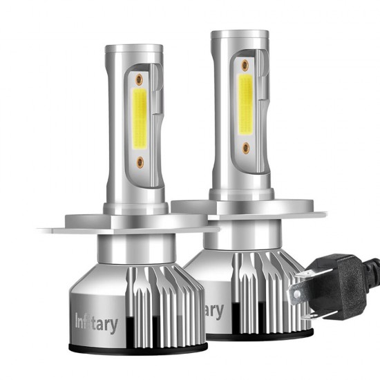 V3 Car COB LED Headlights H1 H3 H4 H7 H11 H13 9004 9005 9006 9007 Fog Light 72W 10000LM 6500K White 2Pcs