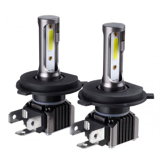 M2 COB LED Car Headlights H1 H4 H7 H8/H9/H11 9005 9006 36W 6000LM 9-36V 6000K White IP68 Waterproof 2Pcs