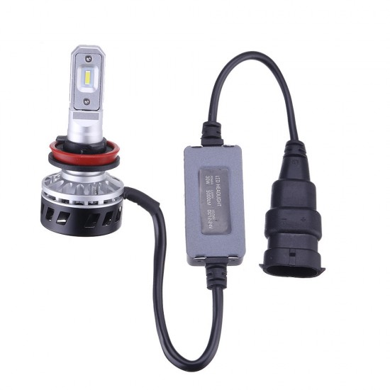 F1 Car LED Headlights H1 H4 H7 H11 9005 9006 9012 DC12-24V 50W 5000LM 6500K White