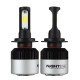 2PCS S2 COB LED Car Headlights Bulbs Fog Light H7 72W 9000LM 6500K White