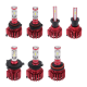 A381-N6 LED ampoules de phares de voiture 60W 10000LM H1 H3 H4 H7 H11 9005 9006 6500K blanc