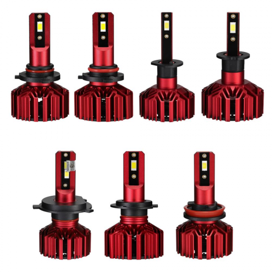 A500-N11 LED Car Headlights Bulbs H1 H3 H4 H7 H11 9005 9006 60W 10000LM 6000K A500-N11 LED Car Headlights Bulbs H1 H3 H4 H7 H11 9005 9006 60W 10000LM 6000K