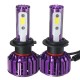 Pair 30W 3000LM COB LED Car Headlights CANBUS Bulb Lamp Conversion Kits H7 H11 9005 9006