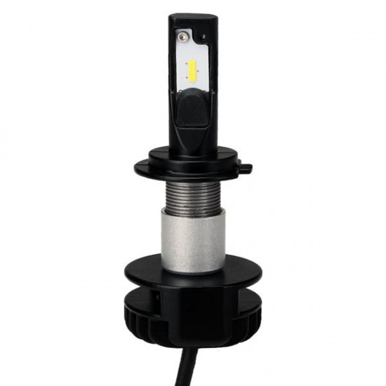 2W 6000LM 6000K IP68 H7 LED Headlight Kit Waterproof Spot Lightt Beam Bulb