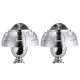 Pair 3Inch HID Bi-Xenon Projector Lens Headlights Shroud H1 H4 H7 Car Headlight Retrofit Pair 3Inch HID Bi-Xenon Projector Lens Headlights Shroud H1 H4 H7 Car Headlight Retrofit