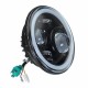 Pair 7 Inch 19 RGB LED Car Headlights IP67 Built-in Lamp Automatic Change Halo Angel Eyes for the Jeep Wrangler Landrover Defender Hummer Pair 7 Inch 19 RGB LED Car Headlights IP67 Built-in Lamp Automatic Change Halo Angel Eyes for the Jeep Wrangler Landrover Defender Hummer