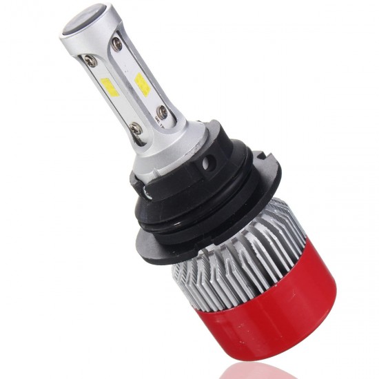 Pair COB LED Car Headlight Kit 6000K H4 H7 H11 H13 9005 9007 60W 7200LM Pair COB LED Car Headlight Kit 6000K H4 H7 H11 H13 9005 9007 60W 7200LM