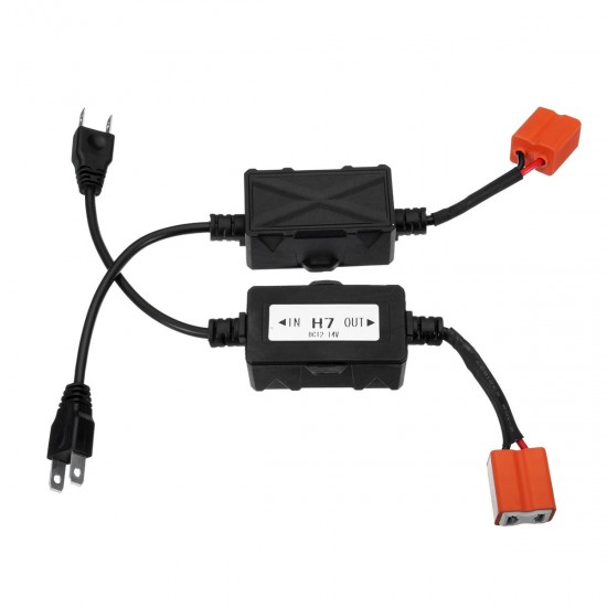 Pair H1 H3 H7 H8 H11 LED HID Car Headlight Decoder Error Free Canbus Anti-Flicker Load Resistor