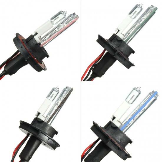 Pair H13 35W 12V 5000K-10000K White Hi-Lo Dual Beam Car Xenon Headlight HID Light Bulb Lamp Pair H13 35W 12V 5000K-10000K White Hi-Lo Dual Beam Car Xenon Headlight HID Light Bulb Lamp