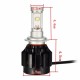 Pair H7 30W 3200LM High Low Beam LED Headlight Car Front Lamp White Pair H7 30W 3200LM High Low Beam LED Headlight Car Front Lamp White