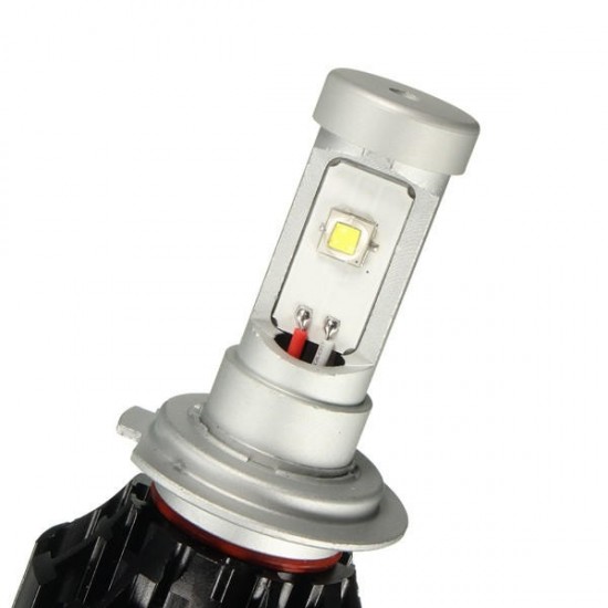 Pair H7 30W 3200LM High Low Beam LED Headlight Car Front Lamp White