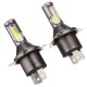 Pair M4 H4 55W 1800LM Bi-Xenon Hi/Lo Car LED Headlights Conversion Kit CSP Lamp White