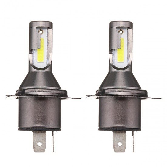 Pair M4 H4 55W 1800LM Bi-Xenon Hi/Lo Car LED Headlights Conversion Kit CSP Lamp White Pair M4 H4 55W 1800LM Bi-Xenon Hi/Lo Car LED Headlights Conversion Kit CSP Lamp White