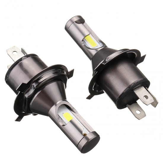 Pair M4 H4 55W 1800LM Bi-Xenon Hi/Lo Car LED Headlights Conversion Kit CSP Lamp White Pair M4 H4 55W 1800LM Bi-Xenon Hi/Lo Car LED Headlights Conversion Kit CSP Lamp White