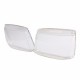 Pair Plastic Headlight Lenses Replacement fit for VW MK4 Jetta Bora 99-05 Pair Plastic Headlight Lenses Replacement fit for VW MK4 Jetta Bora 99-05