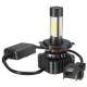 Pair V8 40W 4800LM 6000K White Car COB LED Headlights H4 H7 H8/H11 H13 9004 9005 9006