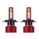 K5 LED Headlights Bulb 72W 7600LM Fog Light H1 H4 H7 H11 9005 9006 6000K White 2PCS for Car Motorcycle