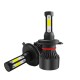 S2 4 Sides COB LED Car Headlights Bulbs H4 H7 H11 9005 9006 9007 50W 6000LM 3D 360 Degree Fog Lamp 6000K S2 4 Sides COB LED Car Headlights Bulbs H4 H7 H11 9005 9006 9007 50W 6000LM 3D 360 Degree Fog Lamp 6000K