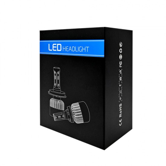 S2 4 Sides COB LED Car Headlights Bulbs H4 H7 H11 9005 9006 9007 50W 6000LM 3D 360 Degree Fog Lamp 6000K S2 4 Sides COB LED Car Headlights Bulbs H4 H7 H11 9005 9006 9007 50W 6000LM 3D 360 Degree Fog Lamp 6000K