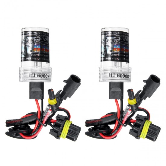 H1 55W 5500LM Car Headlights HID Xenon Bulbs Waterproof IP68 Energy Saving Lamp 9-16V 2Pcs H1 55W 5500LM Car Headlights HID Xenon Bulbs Waterproof IP68 Energy Saving Lamp 9-16V 2Pcs
