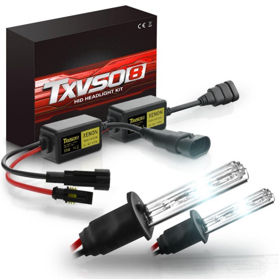 H1 55W 5500LM Car Headlights HID Xenon Bulbs Waterproof IP68 Energy Saving Lamp 9-16V 2Pcs H1 55W 5500LM Car Headlights HID Xenon Bulbs Waterproof IP68 Energy Saving Lamp 9-16V 2Pcs