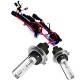 55W H7 Car Xenon Headlights HID Bulbs Kit 4300K 5000K 6000K 8000K 2PCS