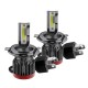 Car COB LED Headlights Bulbs Set Upgrade 8000LM 6000K DC 9V-32V IP68 Car COB LED Headlights Bulbs Set Upgrade 8000LM 6000K DC 9V-32V IP68