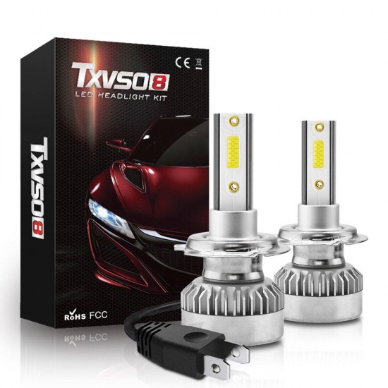 G1 COB LED Car Headlights Bulbs H7 H11 H1 9012 9006 9005 Fog Lights 110W 20000LM 6000K White Waterproof 2Pcs