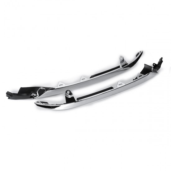 Voiture gauche droite pare-chocs avant grille de calandre chrome moulage garniture de phare pour Honda Accord 2018-2019 Voiture gauche droite pare-chocs avant grille de calandre chrome moulage garniture de phare pour Honda Accord 2018-2019