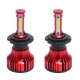 X15 Mini 4-Side COB LED Headlights Bulb 72W H4 H7 H11 H13 9004 9005 9006 9007 9012 5202 8000LM 6500K for Car Motorcycle