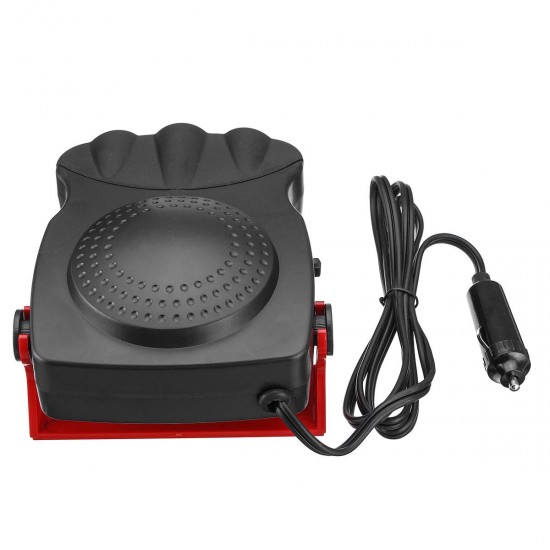 12V 150W 2in1 Car Heater Cooling Fan Windscreen Window Demister Defroster