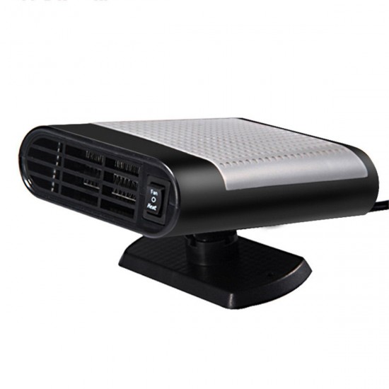 12V 150W Mini Portable Car Air Heater Cooling Fan Windscreen Defogging