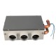 12V 3 Hole Portable Car Heating Cooling Compact Heater Defroster Demister 12V 3 Hole Portable Car Heating Cooling Compact Heater Defroster Demister