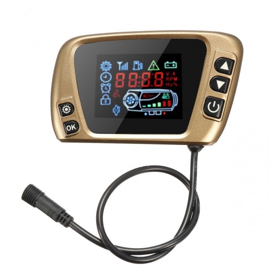 12V 3kw Diesel Air Parking Heater Air Heating Heater LCD Screen Switch with Silencer 12V 3kw Diesel Air Parking Heater Air Heating Heater LCD Screen Switch with Silencer