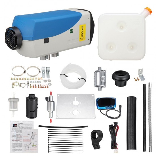 12V 5000W Diesel Air Heater Parking Heater Warming Equipment Set 12V 5000W Diesel Air Heater Parking Heater Warming Equipment Set