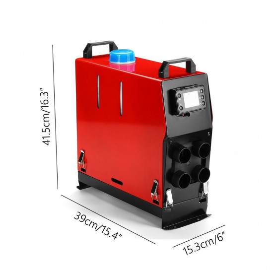 12V 8000W Diesel Air Heater All in One Fuel Air Parking Warmer with LCD Switch Remote For Bus Truck Boat Van