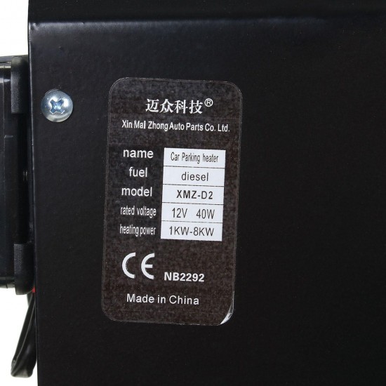 12V 8KW All In One Metal Diesel Air Heater Car Parking Heater For Trucks Boat 12V 8KW All In One Metal Diesel Air Heater Car Parking Heater For Trucks Boat