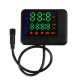 12V 8KW Diesel Air Heater Car Parking Heater Black LCD Thermostat with Remote Control