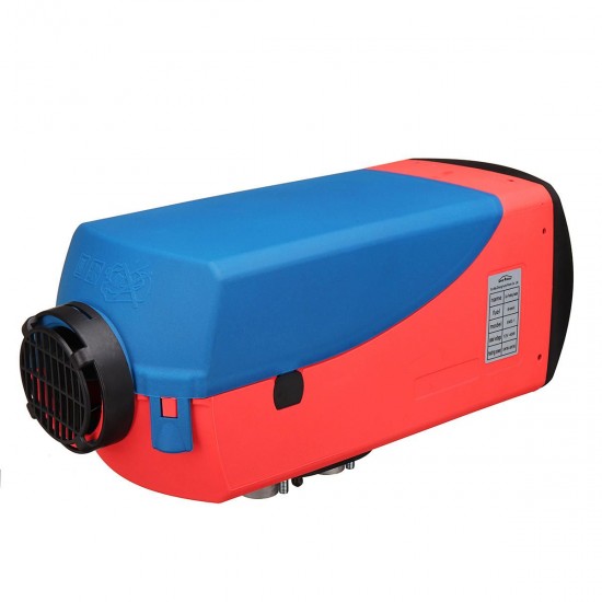 12V 8kw Diesel Air Heater Parking Heater LCD Thermostat Switch 10L Tank & Silencer 12V 8kw Diesel Air Heater Parking Heater LCD Thermostat Switch 10L Tank & Silencer