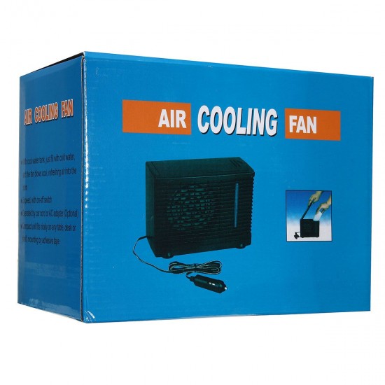 12V Portable Home Car Cooler Cooling Fan Water Ice Evaporative Air Conditioner